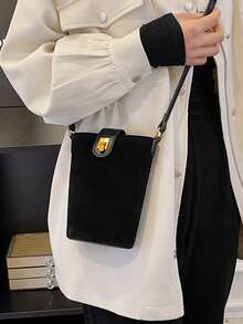 HAILIAN 女士简约纯色多功能便携单肩斜挎包，大容量，适合女性工作、通勤、商务旅行、购物、旅游、送礼，也可作为送给朋友的小礼物。 - 彩色 - 查看 3