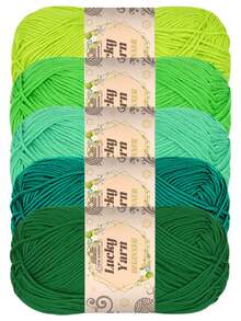 5 件/套 250 克优质图案腈纶纱线套装，每件 50 克 - 柔软，适合 DIY 针织和钩编项目，用于围巾、帽子、手套、毛毯、手工艺品、秋冬