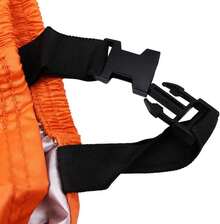 Universal Outdoor Motorcycle Cover, Waterproof, UV-Scratch-Resistant, Heat-Resistant, Size M – Orange & Black - trái cam - Xem 3