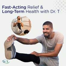 Dr T Joint Health Bundle: Glucosamine_Chondroitin MSM Cream With Collagen + Joint Support Supplement | Athlete-Grade Joint &Amp; Muscle Relief | Non-GMO, Gluten-Free, Made In USA - 白色的 - 查看 6