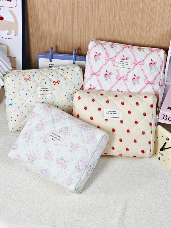 2pcs/1pc Women Fashion Cute Clutch Bag, Convenient Zipper Cosmetic Bag Toiletry Bag Set, Women Handbag Student Snack Bag,Makeup Bag,Make Up Bag,Makeup Bags,Cosmetic Bag,Makeup Organiser,Travel,Makeup Pouch,Bag,Vanity,Make Up Pouch,Travel Essentials,Pouch Bag,Make Up Bags,Bags,Travel Essential,Vanity Accessories,Small Makeup Bag,Makeup Pouch,Cosmetic Bag,Travel Essential,Large Capacity,Large Makeup Bag,Christmas Gifts,Pouch,Travel,Gifts For Women,Women's Necessaire,Travel Essential,Pouch,Clutch / Small Handbag,Necessaire,Makeup Organizer,Makeup Organize,Pouch,Brush Holder,Mini Pouch,Large Capacity Pouch