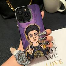 Duki's Phone Case Is For IPhone Models 16, 15, 14, 13, 12, 11 Pro Max, Featuring A Matte Finish And Anti-Drop - Black - View 4