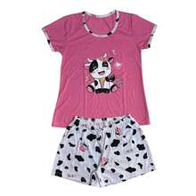 Women's Half Sleeve Baby Doll / Women's Baby Doll / Nightwear - 白色 - 查看 1