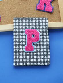 Takeoak 1PC Vỏ đựng hộ chiếu có chữ cái đầu màu sắc cá nhân hóa LPlaid Vỏ đựng hộ chiếu có chữ lồng tùy chỉnh Vỏ đựng hộ chiếu có họa tiết dễ thương rực rỡ tùy chỉnh Vỏ đựng hộ chiếu hấp dẫn Vỏ đựng thẻ tài liệu Quà tặng du lịch độc đáo Quà tặng sinh nhật cho đám cưới Sinh nhật Cô dâu Người yêu Bạn bè - Một cỡ - Xem 14