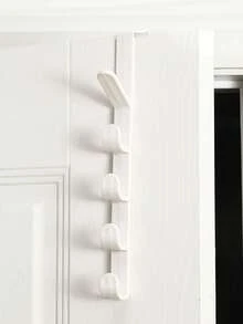 1pc Over-The-Door Hanger, Clothes Hanging Rack, Plastic Home Storage & Organization, Hanging Hook, Bag Holder