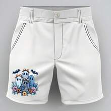 3 قطع / 3 قطع / 4 قطع / عناصر زهرة الشبح الهالوين 4 ، رقع ملابس قابلة للغسل من الدرجة الأولى DIY ، ملصقات نقل الحرارة ، تي شيرتات نسائية / رجالية ، حقائب الظهر ، وسائد ، شارات زخرفية ، ملصقات ، قبعات البيسبول ، حقائب الظهر ، إلخ