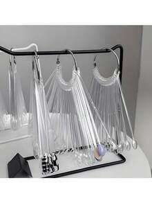 Black & White Metal Nail Polish Display Fan Rack, Nail Art Sample Card Storage Holder, Nail Polish Organizer, Nail Design Display Shelf, Nail Art Tools