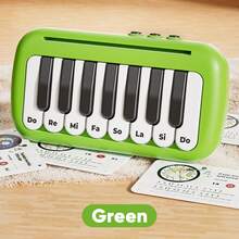 袖珍钢琴音乐早教玩具，多功能电子键盘，男孩女孩益智玩具，音乐玩具（不含电池） - 彩色 - 查看 17