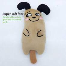 Đồ chơi mèo dễ thương, Đồ chơi nhồi bông tương tác thú vị cho mèo, Đồ chơi nhai mèo mini, Đồ chơi chuột nhai cho mèo nhỏ, Đồ chơi tự giải trí cho mèo, Đồ chơi giấy nhăn đáng yêu cho mèo - Nhiều màu - Xem 8