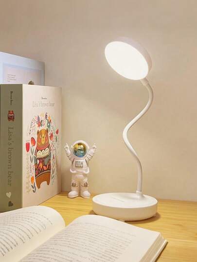 1pc Creative Foldable Lamp, LED Bedside Table Lamp, USB Powered, Suitable For Office, Dorm, Reading, Great Gift For Christmas, Valentine's Day, Easter, Halloween Or Back To School