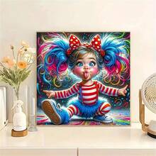 5D Diamond DIY Handmade Project, Suitable For Beginners And DIY Enthusiasts, Mosaic Decoration Craft Wall Diamond Painting - Nhiều màu - Xem 2