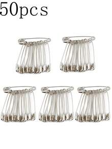 50-500 DIY Steel Safety Pins, Modern Minimalist Home Safety Pin Set, Suitable For Fixing Clothes, Fixing Clothes Labels, Cuff Pins, And Essential Household Pins