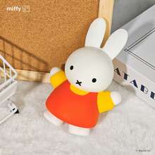 MIFFY 1个米菲兔慢回弹毛绒玩具，柔软减压玩具，迷你可爱软萌指尖玩具，类硅胶材质，慢回弹，手工挤压玩具，易于清洁，适合家居装饰、圣诞礼物、派对礼品、节日礼物 - 米菲 - 查看 4