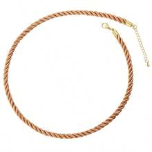 1pc Handmade Woven Necklace Chain, Basic Necklace Accessory Essential For Couples And Friends, DIY Craft - Multicolor - View 9