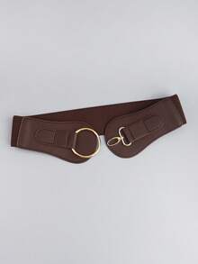 Street New Arrival Simple & Personalized Elastic Wide Waistband Waist Belt For Coat & Suit Halloween Summer, School