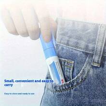 1 Peça Borracha de Proteção de Privacidade Sensível ao Calor, Ponta Branca, Ferramenta de Limpeza de Informações de Cartão de Crédito, Adequada para Cartões Bancários, Contas de Telefone, Etiquetas de Envio de Correio