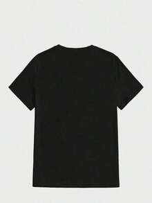 Black T - Shirt With 90s X - Men Rogue Print,Casual Print,Comfortable And Versatile,Pure Cotton 220g Printed T-Shirt,Unisex Style - màu đen - Xem 2