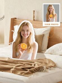 Personalized Shaped Pillow, Photo Customized Pet Pillow, Fun Birthday Gift For Him Or Her - Round - View 2