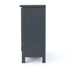 Double Door Bedroom Cabinets, Charcoal Grey Mirrored Dressers, Girls Room Decor, And Farmhouse Style Modern Furniture Perfect For Hallway And Living Room Storage.