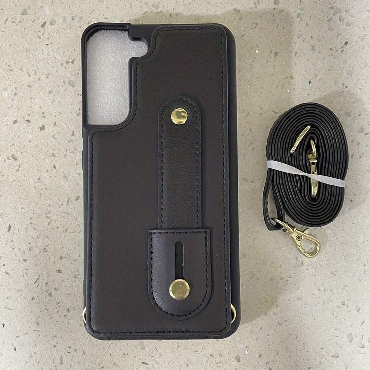 OUKNOEO Fashion Crossbody Bag & Faux Leather Phone Case, Compatible With IPhone 17 Air, 16e, 15, 14, 13, 12, 11 Pro, XS Max, 7, 8 Plus, XR, SE, And Galaxy S25 Edge, S24, S23, S22 Ultra Plus, A13, A14, A15, A16, A35, A36, A53, A54, A55, A56, Z Fold 7 FE, 6, 5, 4 - Black - View 33