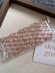 4个/10个金属螺旋发夹，冬季盘发必备，黑色、金色、银色、玫瑰金可选，适用于女士发型设计或化妆洗发，沙龙卷发器，DIY发髻发夹，发髻制作器，发髻发片，发型设计发夹，学习用品，发髻延长器，发卡，头部饰品 - 彩色 - 查看 8