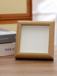 1 pièce Cadre photo vintage, décoration d'entrée, cadre décoratif pour salle d'étude/salon, peinture décorative haut de gamme, peut être placé horizontalement ou verticalement, convient comme cadeau pour les amis ou la famille