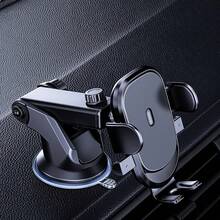 Car Phone Holder, Upgraded Adjustable Phone Holder, Suitable For Dashboard Hands-Free In Car, Compatible With All Smartphones, 360° Rotation, One-Click Suction Applicable To All Smartphones Compatible With IPhone, Android Phone, Gift For Birthday, Family, Friends Phone Stand Phone Accessories