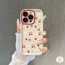 Cherry Puppy Pattern Silicone Case Anti Fall Soft Cover For I PHONE XR 11 12 13 14 15 16 PRO MAX 14 15 16 PLUS REDMI A2 A3 8 9A 10C 12 13 14C 11 12 LITE POCO F3 F5 M3 M4 PRO X3 X5 X6 NOTE 8 9 11 12 13 14 PRO Galaxy A03 A04 A05 A10 A11 A12 A13 A14 A15 A20 A23 A32 A34 A35 A50 A51 A52 A54 A55 A71 A72 M34 S20 FE S21 FE S22 ULTRA S23 FE S23 ULTRA S24 ULTRA S24 PLUS MOTO E13 G04 G24 E14 G14 G22 G30 G10 G20 G34 G53 G54 G84 - J2 - 查看 2