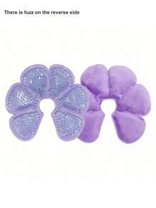 2PCS/1PC Reusable Frozen Chest Pads, Double-Sided Design Cooling Gel Pad, Daily Care Tools, Multifunction Hot And Cold Compress Gel Beads Bra Pads, For Chest Relaxation And Relief, Hot And Cold Chest Gel Pads, Great Gift For Women