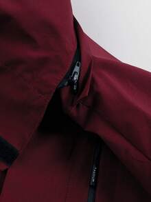 Chaqueta deportiva para mujer, cortavientos para exteriores, chaqueta, cortavientos casual - Rojo - Ver 5