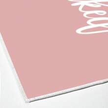 MADE IN TURKEY Covor turcesc antiderapant cu imprimeu digital Pearl – AL4012 Soft Touch, covor lavabil cu suport din fetru antiderapant – Covoraș decorativ modern, potrivit pentru sufragerie, dormitor, baie, hol sau intrare – Disponibil în 5 dimensiuni (40*60, 50*120, 50*0*160, 50*160 cm). Design cu uscare rapidă, foarte absorbant, moale și confortabil. Potrivit atât pentru utilizare în interior, cât și în exterior. - Roz - Vizualizare 3