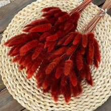 60/120/240 pièces Arrangements de fleurs artificielles avec herbe de pampa séchée naturelle et fleurs de pissenlit, convient pour la décoration de la maison, du mariage, du bureau et du café. Idéal comme cadeau pour la Saint-Valentin et la Fête des Mères.