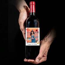 Nhãn dán chai tùy chỉnh, Nhãn dán chai sinh nhật, Nhãn dán chai có ảnh, Tiệc sinh nhật, Tiệc tùng, Lễ kỷ niệm sinh nhật, Nhãn dán chai cá nhân hóa, Thích hợp cho các ngày, Ngày lễ tình nhân, Giáng sinh và lễ đính hôn, Nhãn rượu, Nhãn rượu có ảnh, Quà tặng đám cưới tối giản, Nhãn rượu tùy chỉnh, Quà tặng cá nhân hóa, Nhãn quà tặng rượu - Nhãn dán chai rượu sinh nhật - Xem 4