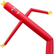 20 Ft Inflatable Wacky Waving Flailing Arms Tube Man - Red Dancing Puppet - 1 - View 1