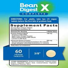 Nature'S Truth Digestive Enzymes | 60 Pills | Bean Digest | Vegan, Non-GMO &Amp; Gluten Free Supplement - Trắng - Xem 2