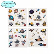 Cartoon Stickers, Astronaut, Cute Waterproof Stickers, Water Cups, Cups, Laptops, Manual Accounts, Account Stickers - Multicolor - View 10