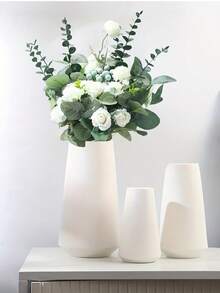 120 piezas Conjunto de tallos de eucalipto mixtos - 6 variedades únicas, hojas de dólar plateadas artificiales realistas para centros de mesa de boda y decoración del hogar, decoraciones navideñas