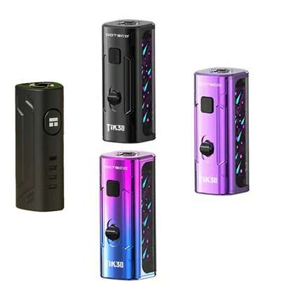 1个便携式510螺纹电池盒，400mAh，带USB-C充电端口，电压可调，兼容加热线圈工具