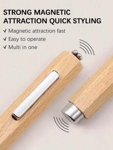 1pc/2Pcs 4 In 1 Strong Cat Eye Gel Nail Magnets, Multi-Function UV Gel Polish Flower Nail Art Tools Magnetic Sticks For Home Salon Manicure DIY,Nail Supplies,Nail Tools,Nail Art Tools,Back To School,Nails,Nail Tools For Press On Nails,Manicure Pedicure Tools,Friend Gifts, Female Gifts, Halloween Supplies, Travel Supplies, Christmas Supplies