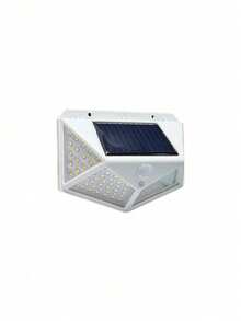 100 LED Solar Powered 4-Sided Wall Light, Wireless Outdoor Lighting, Motion Sensor, Waterproof, Windproof, For Home, Garden, Yard, Park - Multicolor - View 15