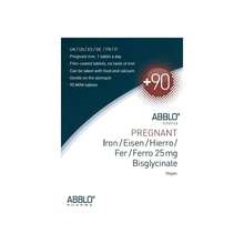 Prenatal &Amp; Pregnant Iron - 1 Tablet A Day - Very Gentle - Very Small - Bisglycinate - Take It With Breakfast - White - View 2