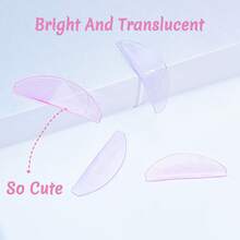 زوج قابل لإعادة الاستخدام من وسادات رفع الرموش، وسادات ملطفة لمكواة الرموش، وسادات رفع الرموش القابلة لإعادة الاستخدام والرقيقة، مفيدة لتجعيد الرموش أو صبغها أو إطالتها، تأتي مع علبة تغليف، مناسبة أيضًا لصبغ وتحديد الحواجب، مثالية لصالونات الرموش والاستخدام الشخصي - متعدد الألوان - مشاهدة 10