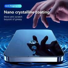3D Privacy Glass Film Compatible With Cell Phone MODELS NEW IPHONES /  / REDMI / XIAO MI / MOTO ROLA / REALME - 黑色 - 查看 4