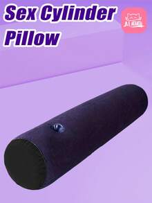 Cylindrical Inflatable Pillow Lumbar Inflatable Support Pillow - Blue Inflatable Joint Support Pillow, Leg Support Inflatable Pillow Travel Wedge Pillow With Multiple Functions, Ergonomic Streamline Car Seat, Office Chair, Recliner And Bed - Multicolor - View 12