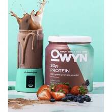 OWYN Only What You Need Pro Elite Vegan 30g Plant-Based High Protein Powder, Zero Sugar (Vanilla, 29 Lbs) - Tên hương vịA - Xem 5