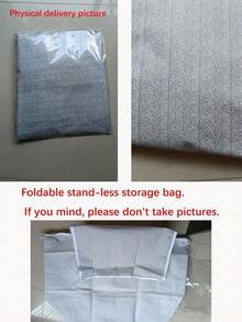 1 Stück Aufbewahrungstasche, faltbare Kleidungsorganisator Tasche, Kleiderschrank Aufbewahrungstasche mit großer Kapazität, zusammenklappbarer Wäschekorb