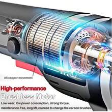 Esmeriladora Angular Pulidora Electrica 5in Con 2 Batería - Gris - Ver 2