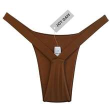 Comfort Tucking Gaff Panty - JOY Gaff Series - NudeWalnut - View 3