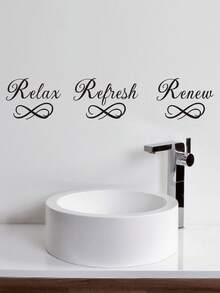 Laundry Room Wall Decor Laundry Decals Sign Bubble Stickers Lettering Vinyl Art Decor Room Decor Wall Stickers Wall Sticker Home Decor - Multicolor - View 4