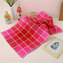 2 件大尺寸厨房洗碗布，超柔软棉质吸水擦拭布，亮色酒吧/茶巾，用于清洁和擦干餐具和家居 - 彩色 - 查看 16